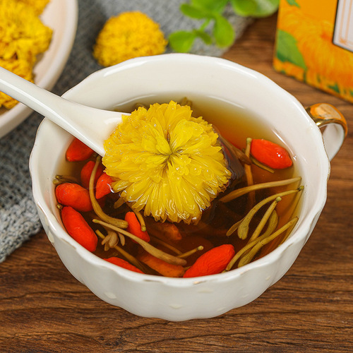 Chrysanthemum cassia seed tea wholesale 150g box chrysanthemum wolfberry cassia seed licorice tea combination scented tea factory direct sales