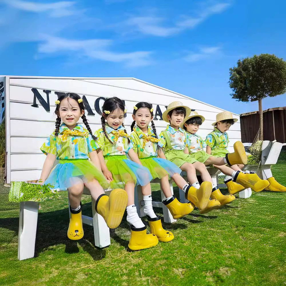 Одежда для танцевальных выступлений, школьная форма для детских садов, хоровая форма для учащихся начальной школы, классная форма для спортивных соревнований, костюмы с короткой юбкой, танцевальная одежда