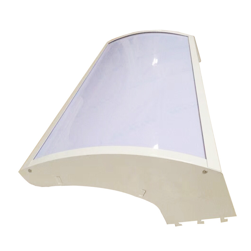 Estante accesorios fabricante en stock supermercado estante de exhibición precio barra palanca caja de luz cartelera agujero tablero gancho