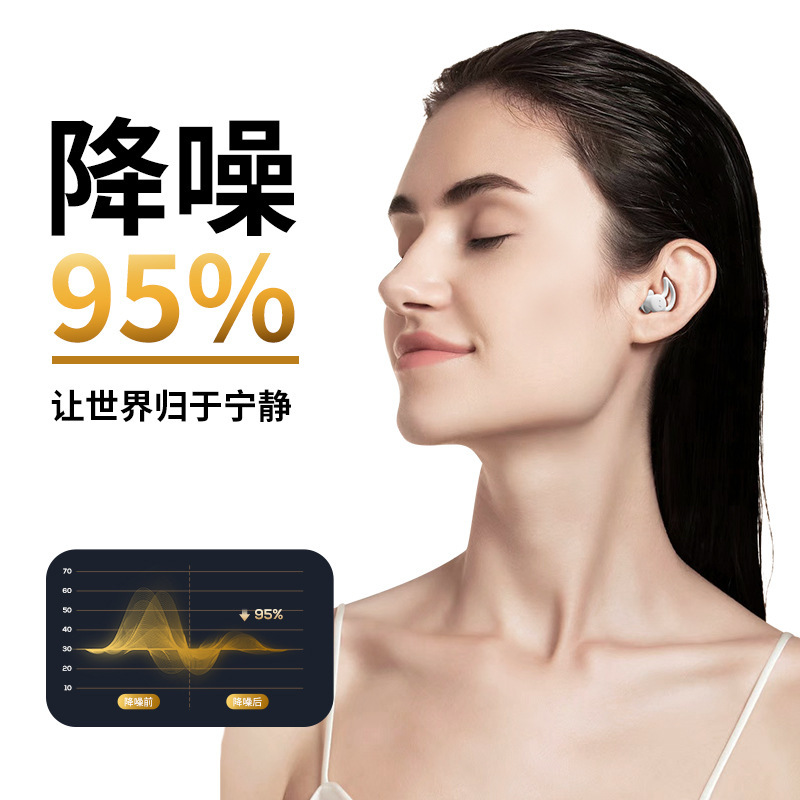 跨境促销热卖硅胶耳塞睡眠睡觉隔音晚上防噪声打呼噜静音防吵降噪|undefined