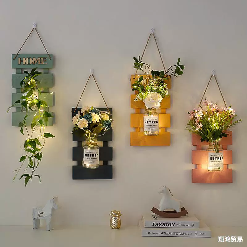 Сетка красная спальня украшает комнату, украшает стену, украшает общежитие