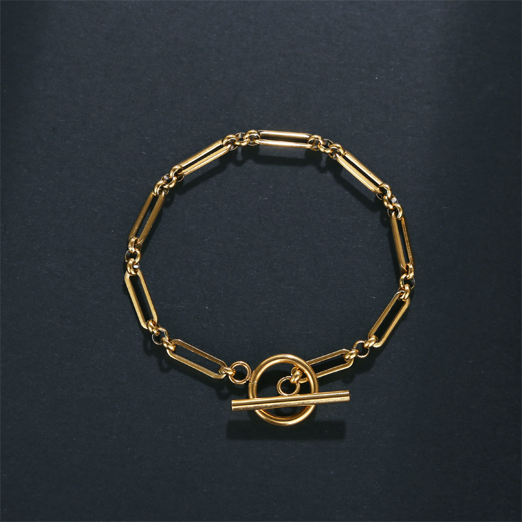 1 Piece 1 Set 304 Stainless Steel Bracelets Necklace display picture 12