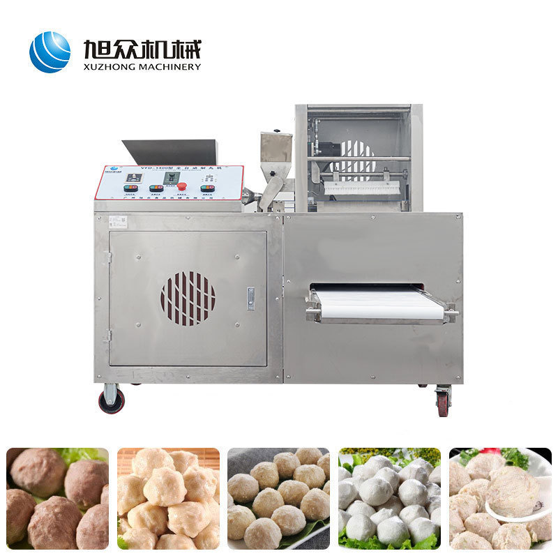 Xuzhong máquina de formación de pelotas de carne hecha a mano, máquina automática de pelotas de carne de cerdo, máquina especial de pelotas para la tienda de barbacoa Hotpot