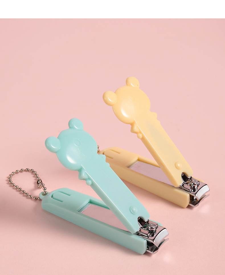 LMLTOP cartoon nail clippers, cute nail trimming knives, compact and portable stainless steel nail clippers SY500 undefined