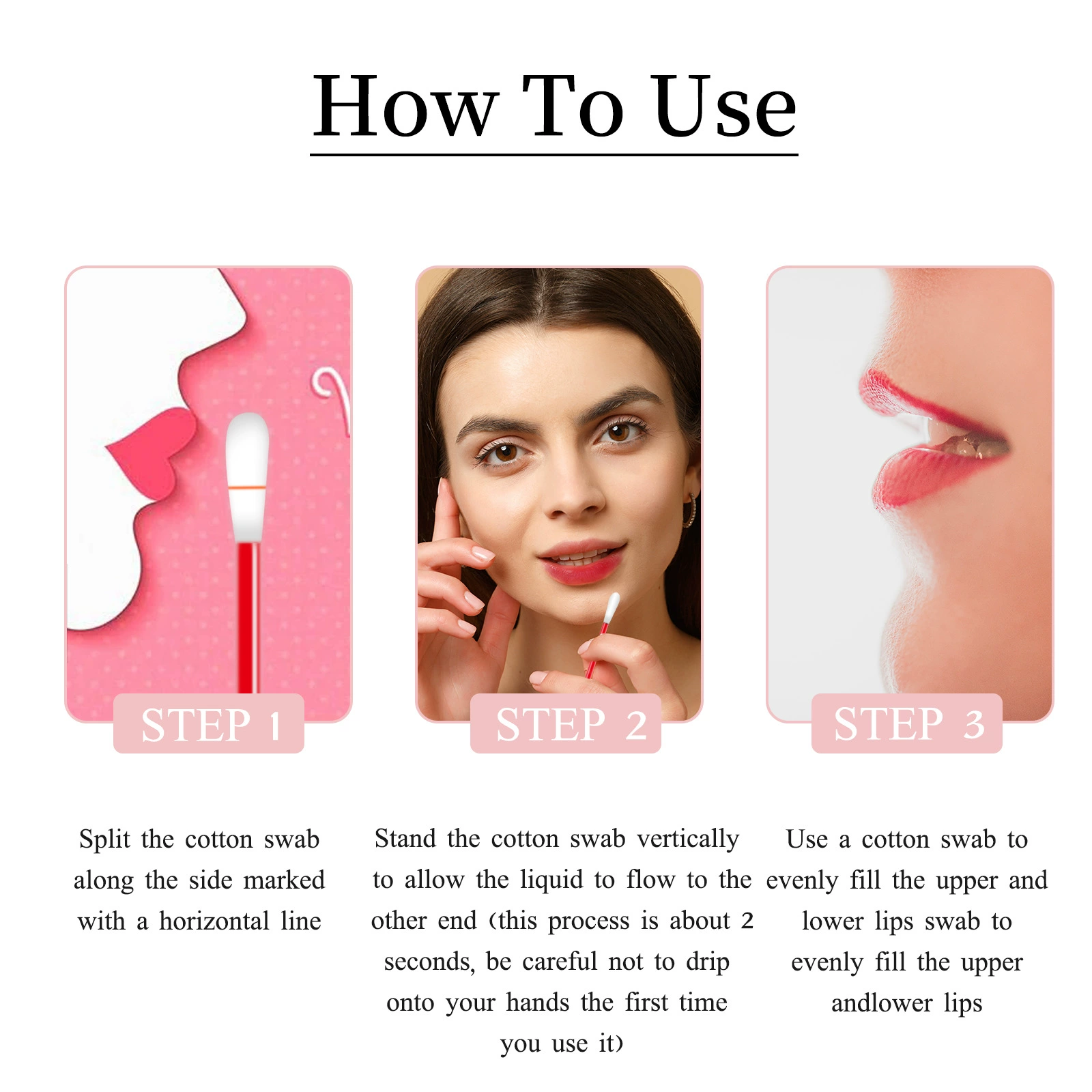 (Cross-border trading), elaimei, cotton swabs, lip gloss, cigarette case, disposable lip balm, lipstick