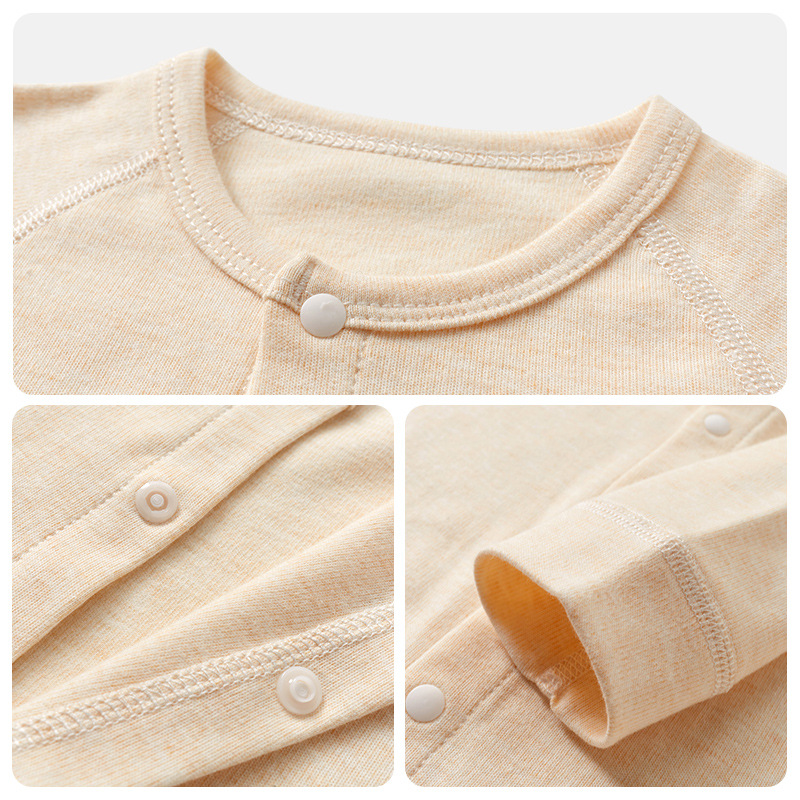 Mono para bebé para primavera, otoño e invierno, pijama de invierno de algodón puro para recién nacido, mono unisex, traje para gatear, ropa de bebé. image 5