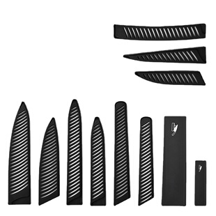 Kitchen knife chef knife PP transparent plastic knife cover ceramic knife cover dust cover universal knife sheath wholesale