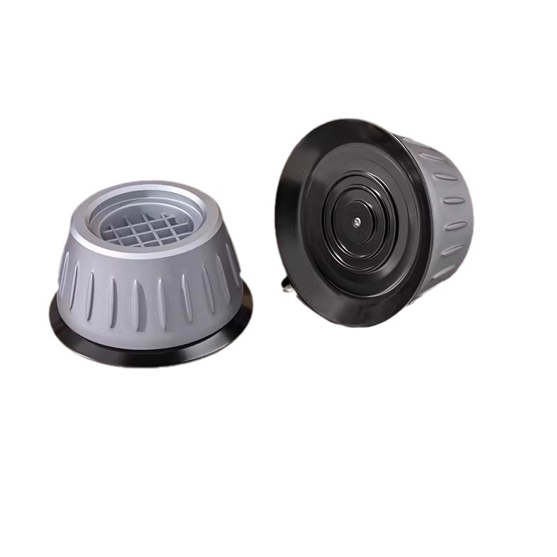 Base de la lavadora Soporte de soporte de trípode fijo universal Soporte de elevación de rodillo automático Almohadilla de pie antideslizante y antivibración