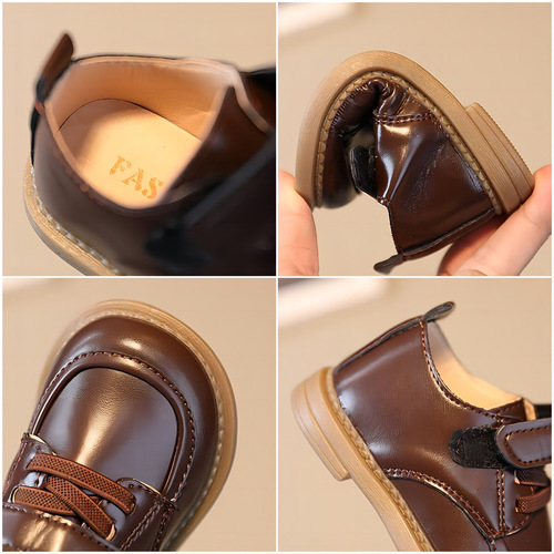 Baby comfortable baby small leather shoes baby shoes 2024 spring and autumn single shoes toddler shoes 0-3 years old cross-border