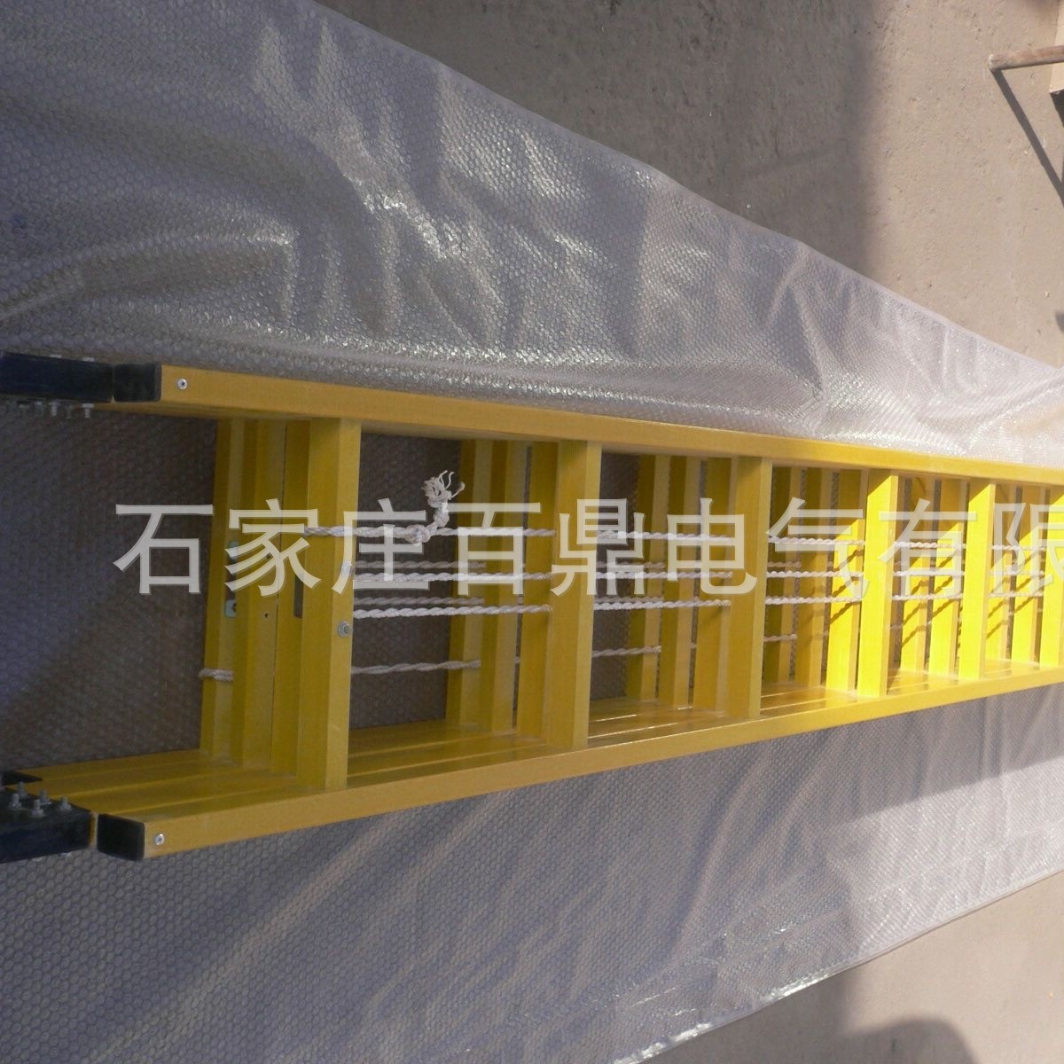 方管型环氧树脂绝缘梯 7米绝缘梯 高压梯子10kv 电工伸缩梯梯
