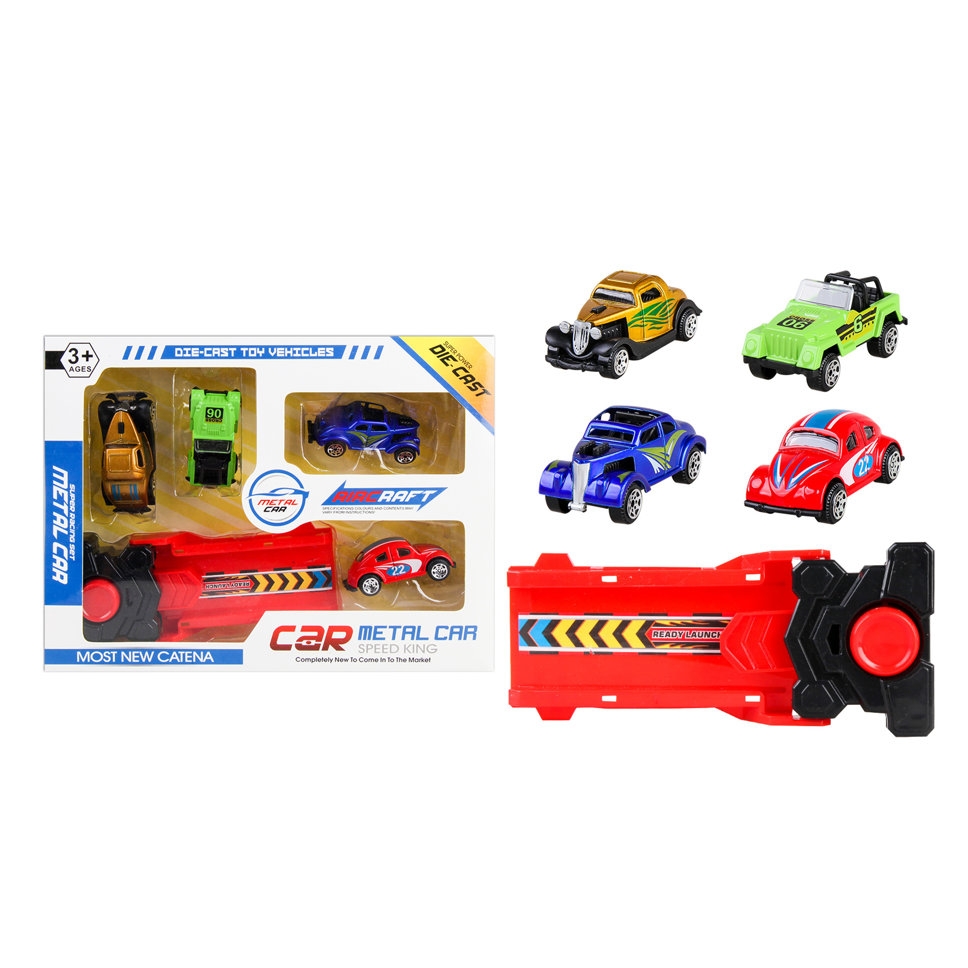 방출 합금 슬라이딩 클래식 자동차 시리즈-5개 세트 [포장 수량 120PCS]