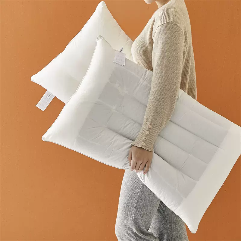 五星级酒店同款枕头民宿宾馆专用枕芯荞麦壳护颈助睡眠单人家用枕