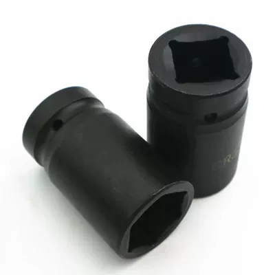 Manufacturer Wholesale 25mm Black Hex Socket Heavy-Duty Air Gun Socket Head 1.0inch Thickened 46mm Socket Head (Mühərrik tənzimləmə alətləri) - 1-inch-air-gun-pullover-24mm
