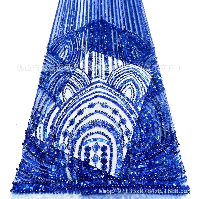 Moda Suzhou vestido de boda de noche de encaje bordado sequillas de encaje comercio exterior transfronterizo al por mayor tela