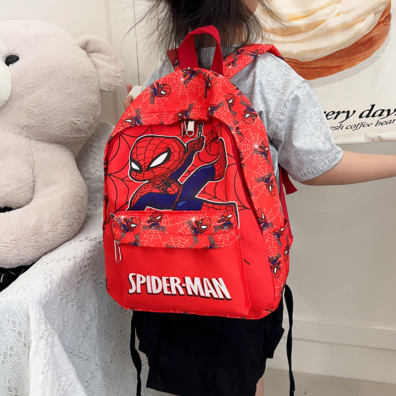 2025 nuevo estilo Spiderman mochila para niños dibujos animados lindo niño mochila de anime bolso de ocio de jardín de infantes