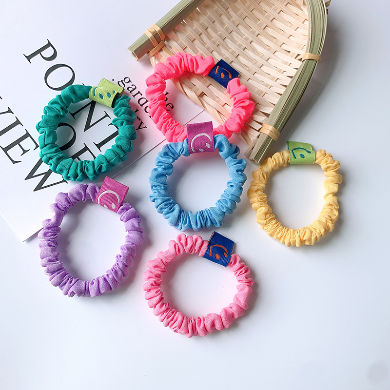 Wholesale Jewelry Candy Color Rubber Hair Rope Nihaojewelry display picture 1