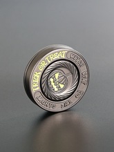 指间手指金属合金指尖陀螺邪恶南瓜恶魔解压减压EDC玩具炫酷神器