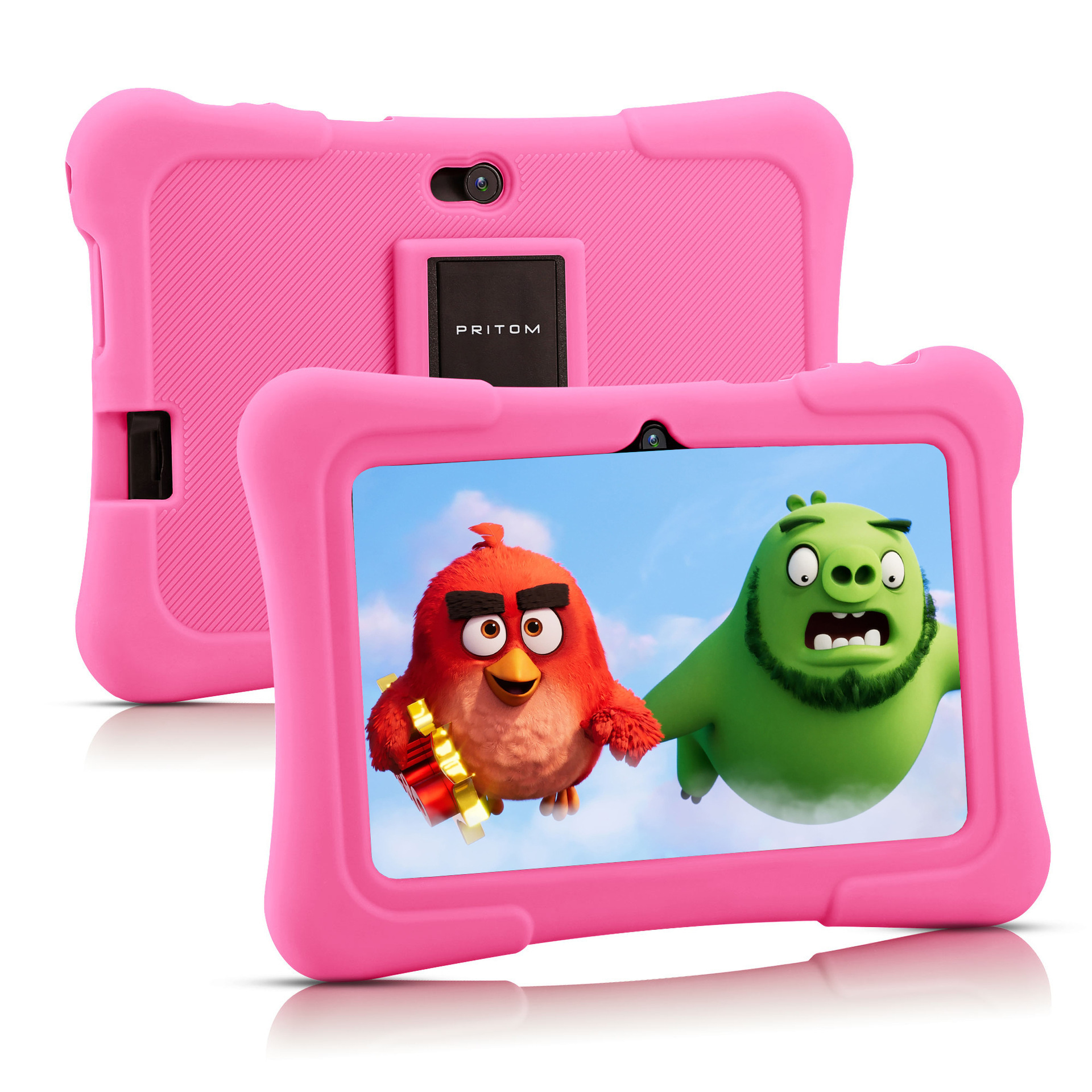New 7inch Android Kids Tablet Cross-Border 32g Hd Smart Learning Tablet with Protective Case