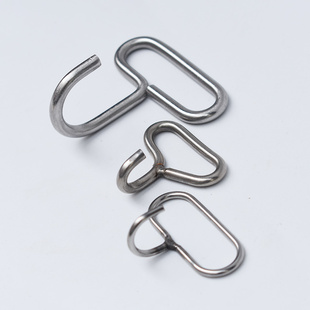 Stainless Steel Hooks with Hooks, Curved Coat Hooks, Cargo Elevator Pendants, Special-Shaped Non-Standard Hooks, Oval Hooks