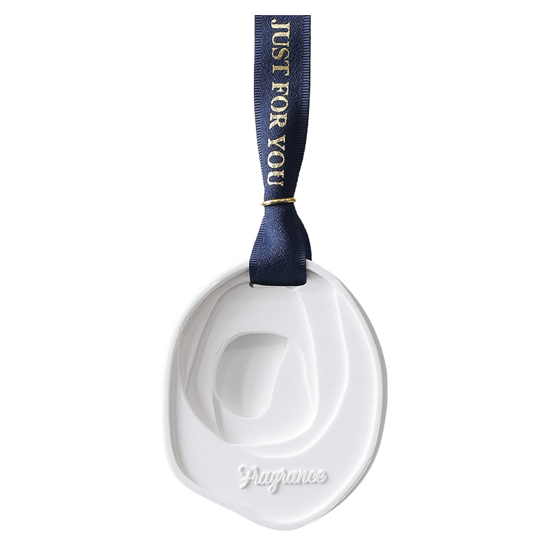 Perfume colgante de alta sensación de regalo de vestuario colgante de perfume montado en automóviles sólidos interiores adornos de banda magnética de expansión de perfume