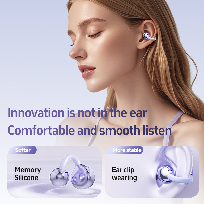 新しいAIスマート翻訳BluetoothヘッドセットOWSイヤークリップ型クロスボーダー爆発インイヤー真のワイヤレスヘッドセットソース工場|undefined