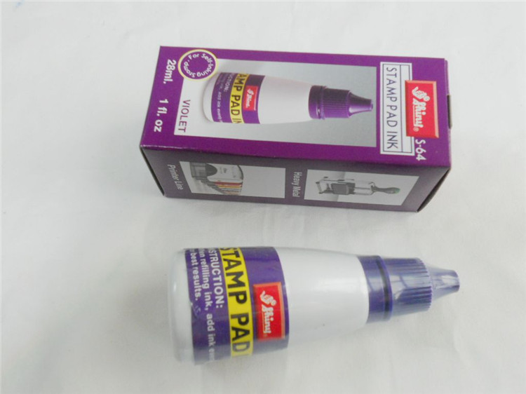��ƷS-64ӡ�� ��ɫ SHINY����ӡ�� ��īӡ�� 28ML stamp pad ink