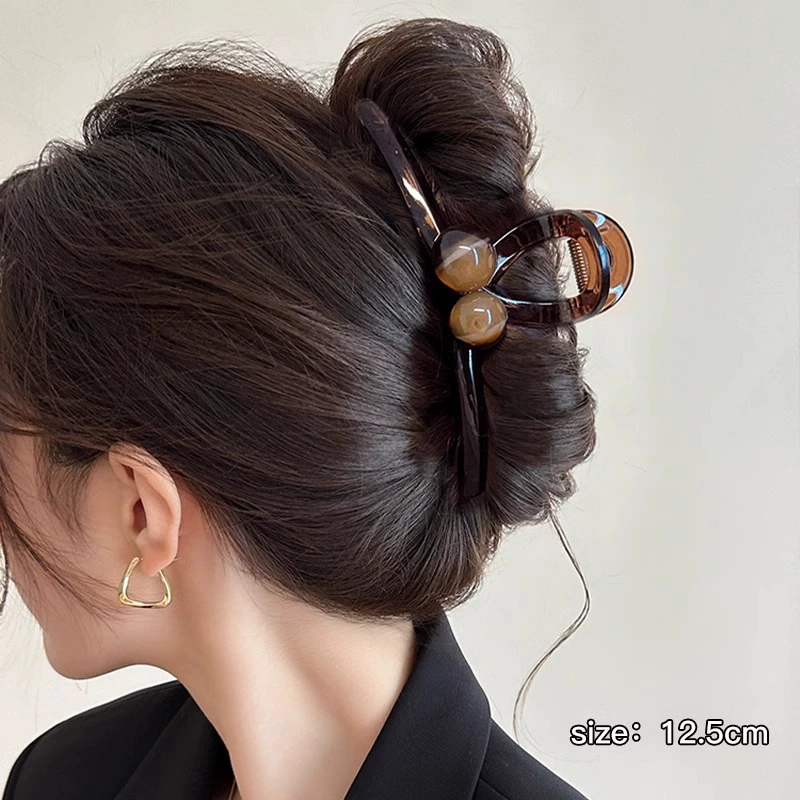 Заколка для crab hair, большая акула зажим, яркий запоминающийся стиль, наборы размеров (7–15 см)