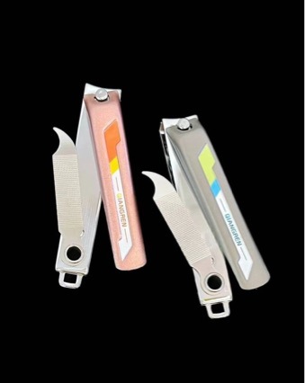 Jinda Qiangren Boxed Nail Clipper Series T6815 Large Oblique Tip Toe Nail Groove Clipper Wholesale