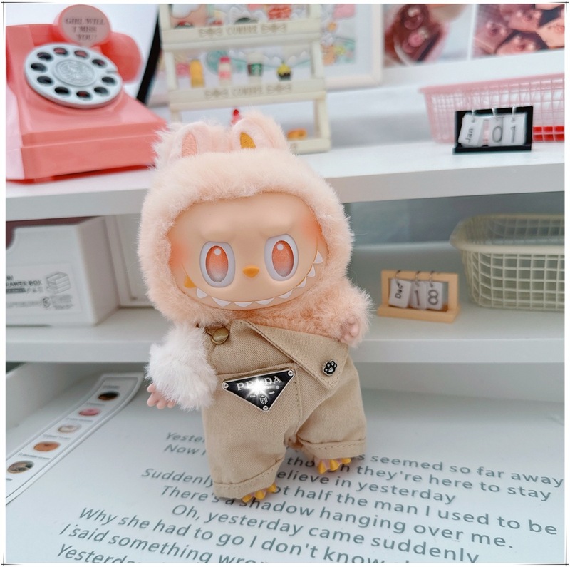 第一世代と第二世代のラブブ服ペンダント 17 センチメートルラブブ座りパーティーベビー服人形かわいいスーツ在庫あり|undefined