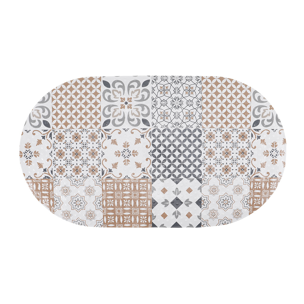 70X39 alfombra antideslizante de baño de impresión TPE alfombra de baño de ducha alfombra de piso simple alfombra de baño alfombra de piso antideslizante