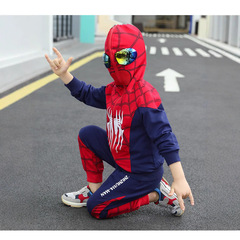 男の子スパイダーマン子供服春秋ツーピース子供スポーツスーツ子供春服ベビーウルトラマン服