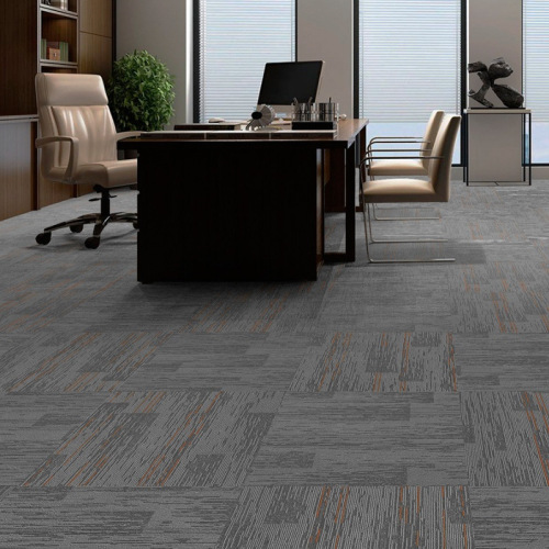 Office Carpet: Liangxi/QinChuan/Jiangdu Commercial & Home Use, 8mm Thickened Soundproof Interlocking Tiles for Full Coverage Flooring