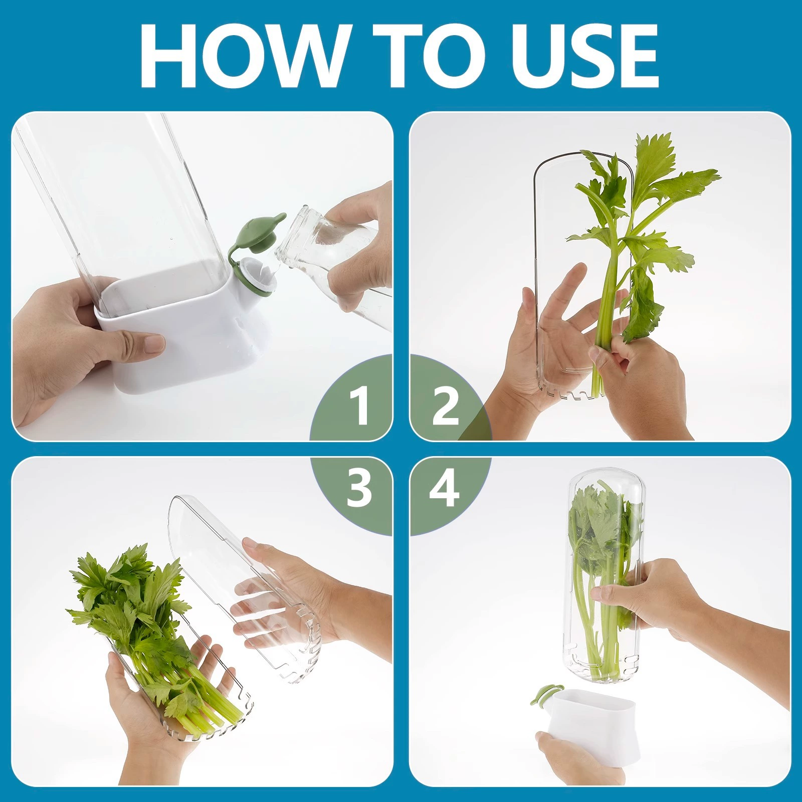 Граница-cross Amazon Vanilla Vegetable Fresh Box Anti -pressure Ferry Freishup Cubic Curse Ruins Bamboo Flower Fresh Cup
