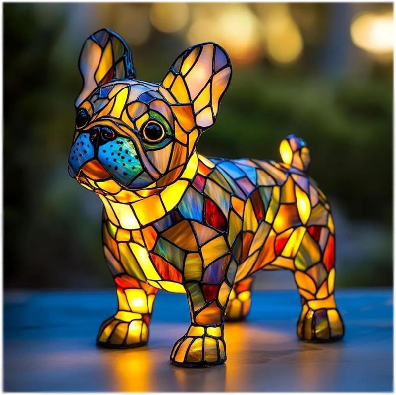 跨境Cat Lamp-Dachshund Lamp-Bigfoot Lamp树脂雕像LED灯摆件|undefined