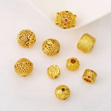 18K����ɫ�U�ջ��y�A���������Խ���ɢ��DIY������������