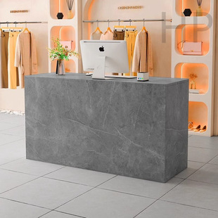 Bar Counter Reception Desk Beauty Simple Modern Milk Tea Shop Beauty Salon Light Luxury Style Shopping Mall