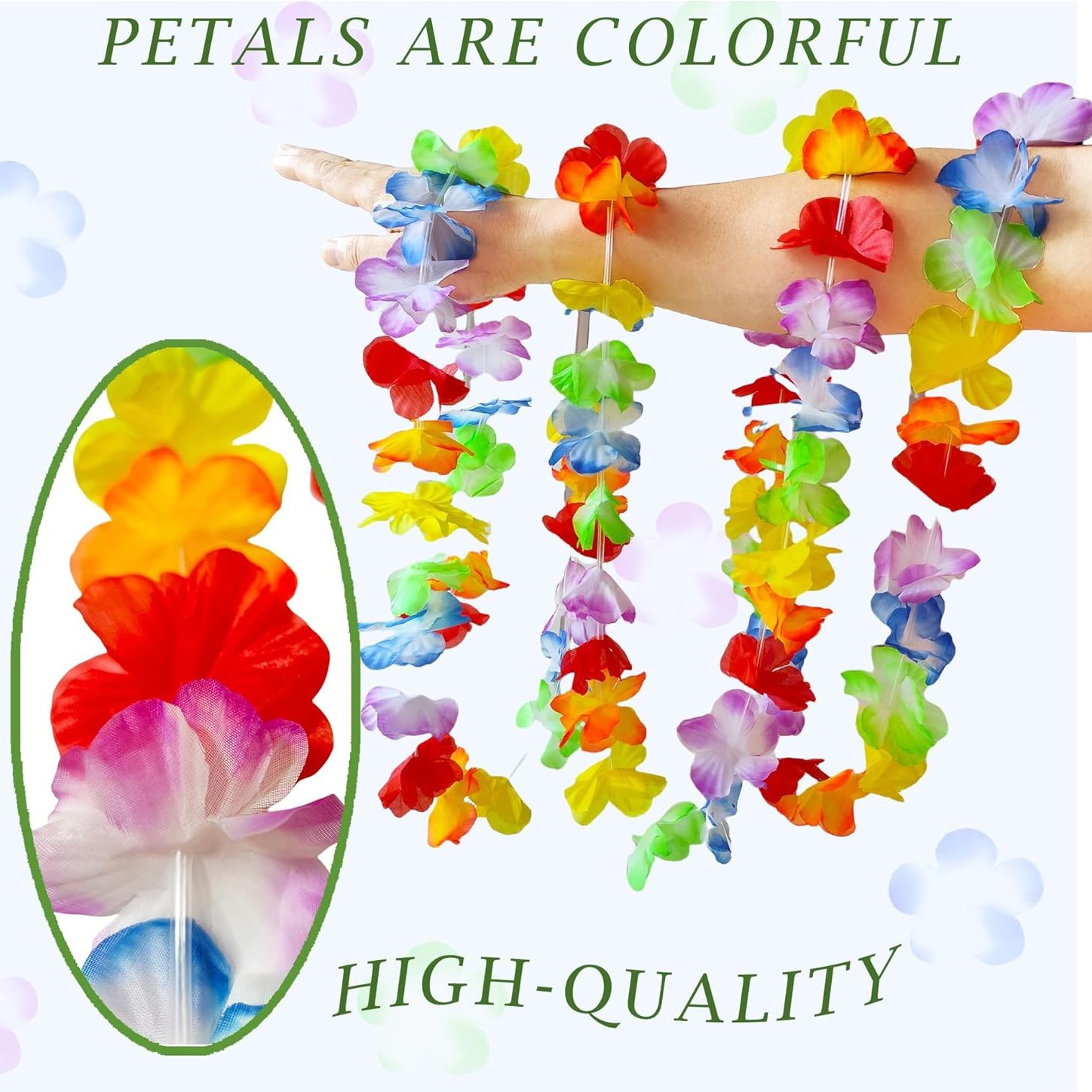 Transfronterizo Amazon Adult Hawaii 3 m cuello halter decoración guirnalda de disfraces espectáculo de baile noche guirnalda al por mayor