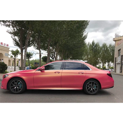 Custom Wholesale Price, Auto Color Change Film - glossy-diamond-pink-charm-gold-152m16m