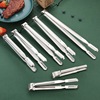 Stainless steel Ice tongs Barbecue clip non-slip Clamp Ice clip Rock sugar Ice fruit Clamp kitchen Food clip