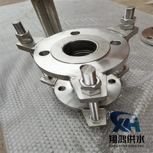 高品质304不锈钢沟槽波纹管补偿器-真空拉杆管道专家化工管道连接