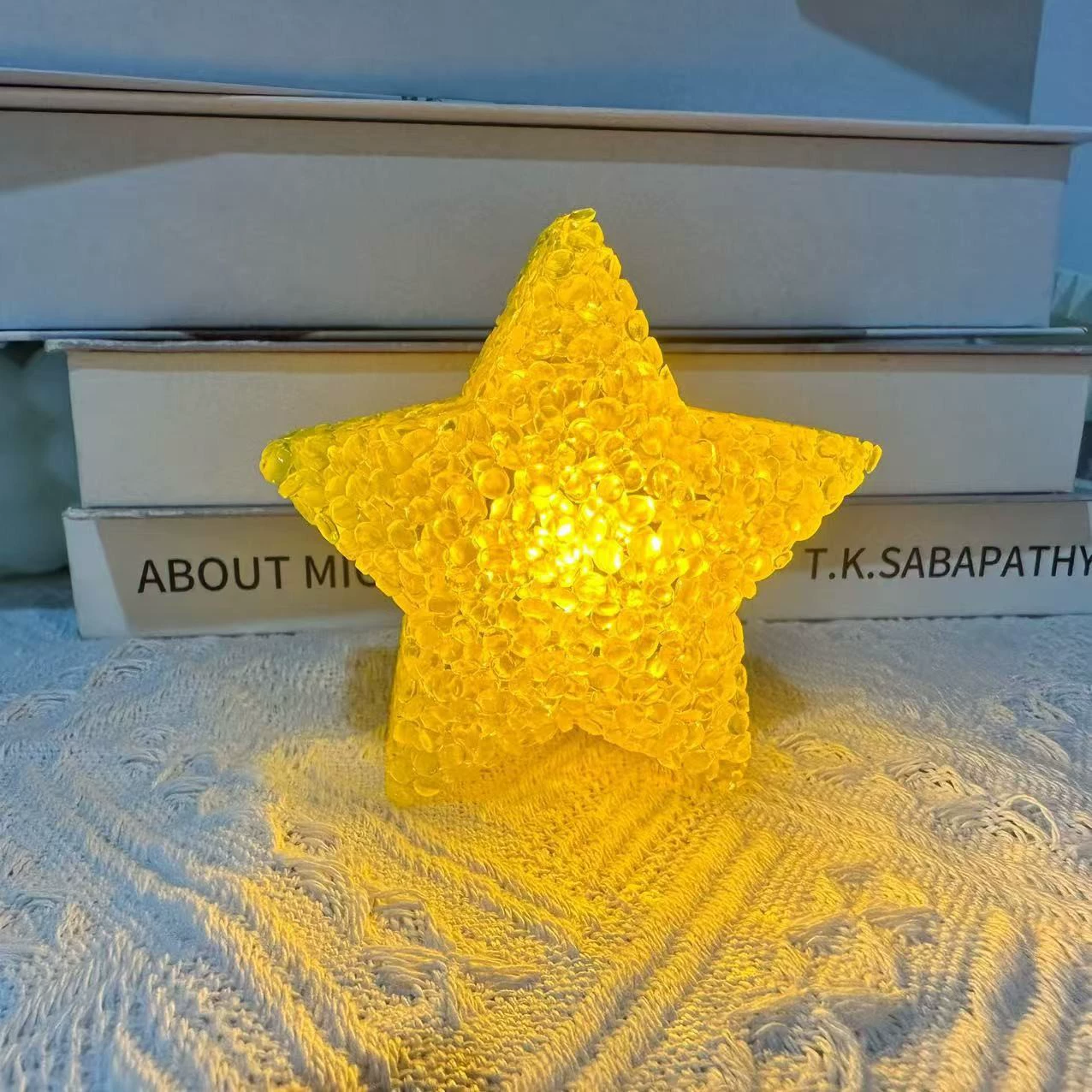 Костюмы для танцев звезды огни, творческий фестивальный сценический номер с светящимся ручным браслетом, разноцветная пятиугольная звезда, ночники