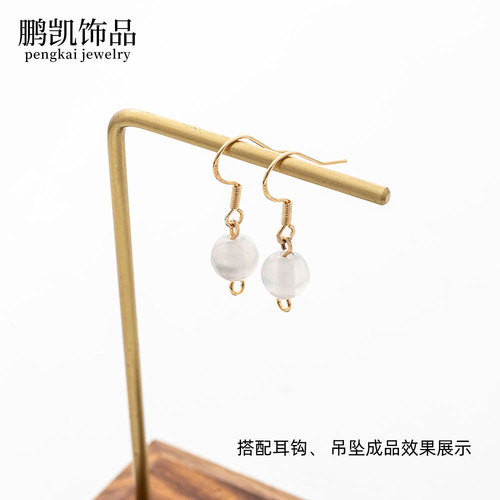 1kg/pack 9-character needle 9-character needle metal curved needle DIY jewelry needle earrings accessories beading materials multiple specifications