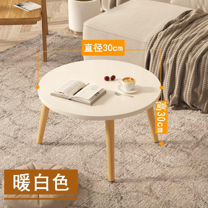 Mesa pequeña, dormitorio, mesa de lujo, mesa de té moderna, salón, ventana flotante doméstica simple, mesa redonda pequeña, madera maciza