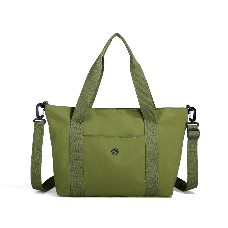 Primavera nueva bolsa de viaje impermeable de gran capacidad de alto valor, bolsa diagonal de un solo hombro para mamá de compras portátil de moda