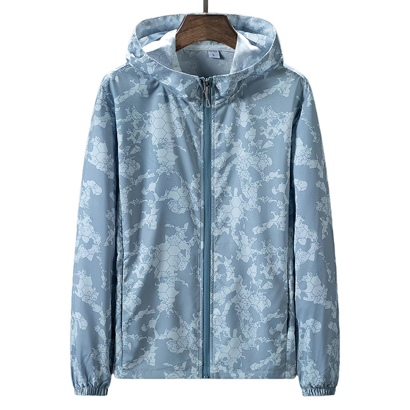 Men's Clothing Summer men's sun protection clothing jacket ultra thin ice silk sun protection clothing jacket men's anti ultraviolet skin clothing_voghion.com