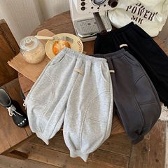 子供ズボン 2025 Bangcheng 冬韓国スタイル男の子湖州 Zhili 子供服プラスベルベット多用途カジュアルパンツ F0404