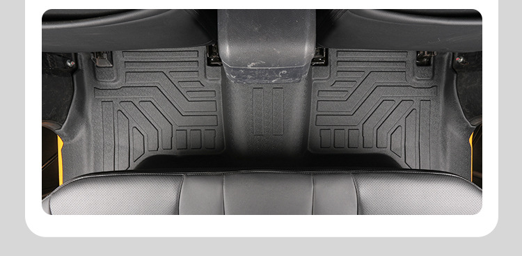 Suitable for Isuzu Ruimai, full coverage door sill interior decoration accessories, pickup truck modification TPE car floor mats