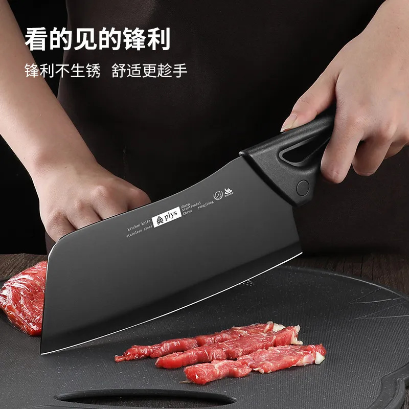 Cuchillo de cocina de acero inoxidable de doble cuchillo cuchillo de cocina cuchillo de frutas cuchillo de cocina cuchillo de corte casero combinado