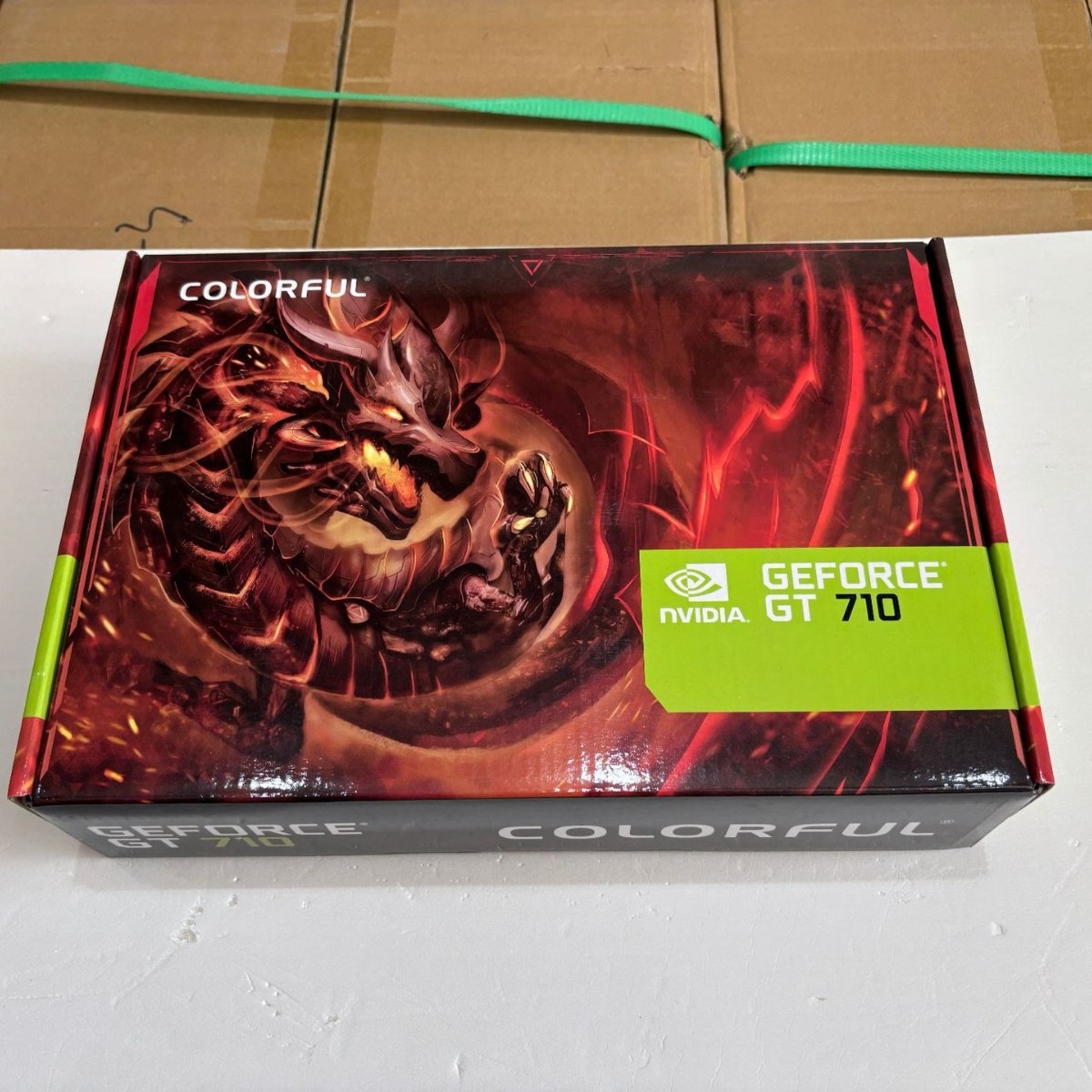 Colorful Gt710 Gold Edition 2g D3 Is Suitable for Desktop Computers and Office Use as a Standalone Graphics Card
