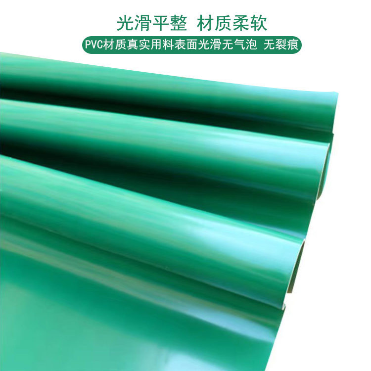厂家生产绿色PVC软板耐磨高密度塑料软板酸洗池污水池防腐内衬